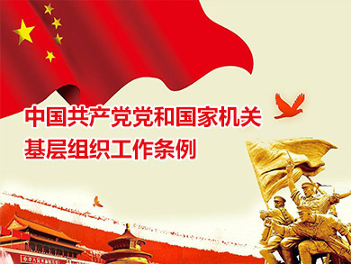 中国共产党党和国家机关基层组织工作条例